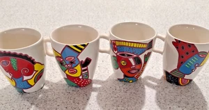 JUEGO DE CAFÉ DOUWE EGBERTS 4 TAZAS DE ESPRESSO TAZA BRIELS DISEÑO MOSA NIKOLAI CARELS. - Imagen 1 de 13