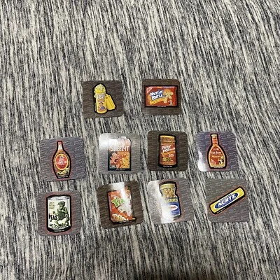 Super Impulse WACKY PACKAGES 3D MINIS COLOR STICKERS Lot of 10 All Different - Image 1 of 4