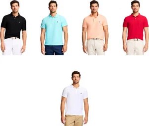 IZOD Men's Advantage Performance Slim Fit Solid Polo Shirt - Picture 1 of 12