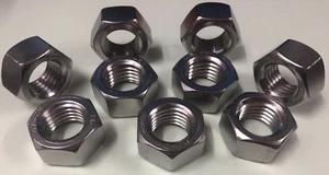 M20, Stainless Steel (A2) Left Hand Thread, Hex Nuts. - Picture 1 of 1