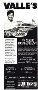 1970 Valle's Steak Houses: Your Restaurant Vintage Print Ad - Bild 1 von 1