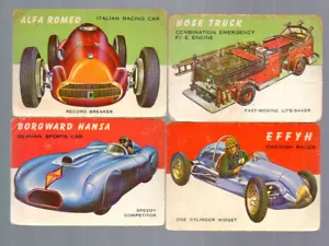 World on Wheels (1954) TOPPS Card #'s 30, 31, 34, 35 - Picture 1 of 2