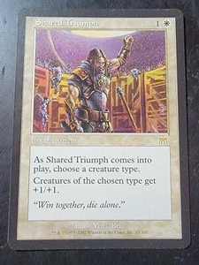 Shared Triumph 53/350 Magic The Gathering MTG  - Picture 1 of 1
