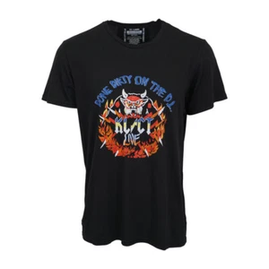 KILL CITY HERREN STAND UP KURZÄRMELIGES WEICHES JERSEY GRAFIKBAND T-SHIRT - Bild 1 von 2