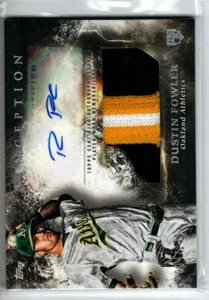 2018 Topps Inception Patch Autographs #IAPDF Dustin Fowler/249 (ref 188963) - Picture 1 of 1