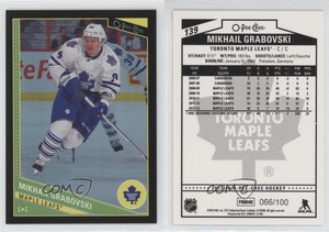 2013-14 O-Pee-Chee Black Rainbow Foil /100 Mikhail Grabovski #139