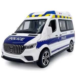 1:30 Sprinter Modellauto Polizeiauto Diecast Spielzeug fur Kinder Sammlung - Bild 1 von 15