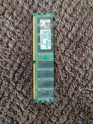 Kingston KVR333X64C25/256 256MB PC2700 333Mhz DDR1 desktop Memory RAM (2908) - Image 1 of 2