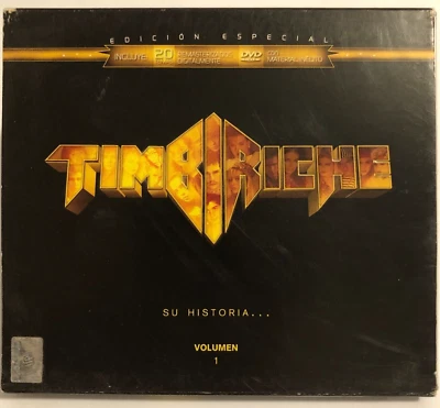 TIMBIRICHE -SU HISTORIA VOL. 1- 2005 MEXICAN CD ALBUM + DVD, SLIPCASE, LATIN POP - Image 1 of 3