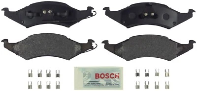 Pastilhas de freio semi-metálicas Bosch com HD dianteiro para 1989-1992 Lincoln Continental - Imagem 1 de 2