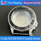 Watch Case Sapphire Glass+Insert For Nh35 Nh36 4R35 4R15 Skx007 Movement 41.5Mm