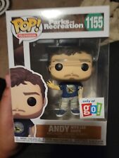 Funko POP! TV Parks and Recreation Andy with Leg Casts #1155 Go! Exclusive