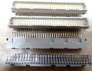 4x Din41612 96 way male right angle PCB plug - Picture 1 of 4