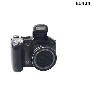 Canon Powershot S3 IS 6.0 MP 12x Zoom Digital Camera TESTED Lens Error E5434 - Picture 1 of 12