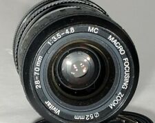 Vivitar 28-70mm f3.5-4.8 Interchangeable Macro Focusing Zoom Lens 52mm