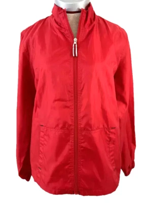 Totes Chubasquero Abrigo Talla L Cremallera Completa 4 Bolsillos Malla Forrada Poliéster Foto 1 de 4