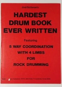 Hardest Drum Book Ever Written - by Joel Rothman - JRP09 - Picture 1 of 3