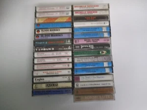 Lot of 31 Cassette Tapes, Rock/Blues/Pop etc. Eagles, Timbuk3, Grateful Dead, + - Bild 1 von 9