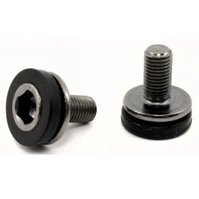 Болты шатуна велосипеда 8 мм бесплотные подходят для квадратного конуса нижнего кронштейна шпинделя M8 JIS - Изображение 1 из 2
