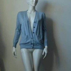 J.Crew Merino Damen Strickjacke Pullover hellblau gebraucht Gr. XSP - Bild 1 von 8