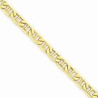 Anchor Chain Necklace 16" 3.5Mm Wide 14K Yellow Gold 9+ Grams Ch485