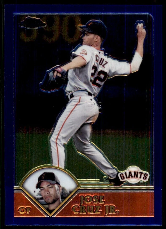 2003 Topps Chrome Jose Cruz Jr. San Francisco Giants #T69 - Image 1 of 2