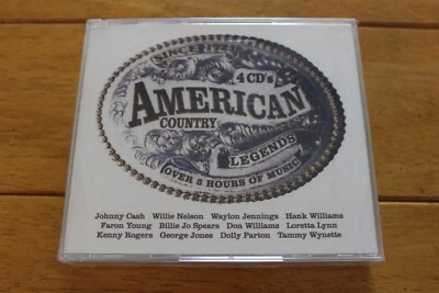 AMERICAN COUNTRY LEGENDS (4 CD BOX SET) BEST OF GREATEST HITS [NEW SEALED] - Image 1 of 4