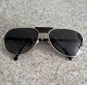 Gold & Wood Men's Aviator Sunglasses "Dusk" - Picture 1 of 9
