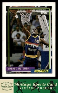 1992-93 Topps - Dikembe Mutombo - #281 Denver Nuggets - Picture 1 of 2