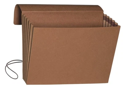 Smead Redrope Expanding File Wallets 10 Pack Legal Size with Elastic Closure - Image 1 of 3