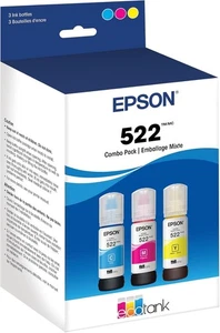 Paquete combinado de color de botella Epson T522520-S para EcoTank ET-2720, ET-2800, ET-2803 - Imagen 1 de 8