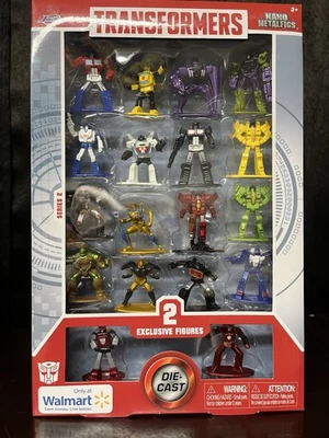 Transformers Metalfigs by Jada Nano , 18 Figures with 2 Exclusive,  Series 2 NIP - Image 1 of 4