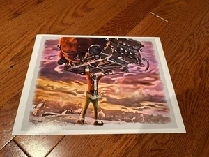 Fotografía con impresión artística GRINCH NAVIDAD 11”x14 póster Jim Carrey Dr Seuss trineo - Imagen 1 de 2