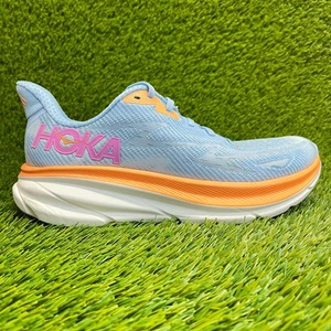 Zapatillas deportivas para correr Hoka One One Clifton 9 para mujer talla 8,5 azul rosa - Imagen 1 de 10