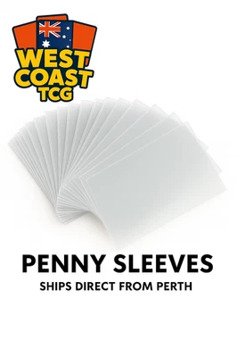 1000 Soft Sleeves Penny Card Protectors Clear 10 x 100ct Packs Ultra - image 1 of 3