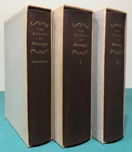 The Essays of Michel De Montaigne (Three Volume set) - Picture 1 of 5