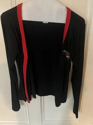 Harley-Davidson Alamo City San Antonio Texas Long Sleeve Cardigan Women’s Large - Image 1 of 4