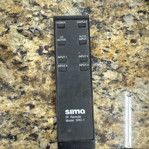 TELECOMANDO IR ORIGINALE SIMA SRC-1 PER SVS-4 W6-4(10)x - Foto 1 di 3