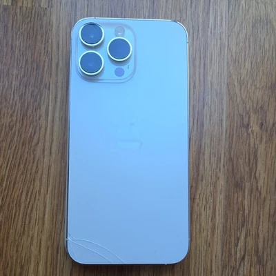 SMALL DMGE BACK Apple iPhone 14 Pro Max Silver 128GB UNLOCKED 85% BATTERY READ! - Image 1 of 4