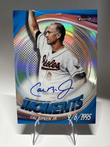 2025 Topps Finest-Cal Ripken Jr FMA-CR Finest Moments On-Card Auto, Orioles HOF - Picture 1 of 2