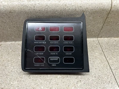 🥇85-89 BMW E24 635CSi DASH CHECK CONTROL UNIT INDICATOR LIGHT 1376355 OEM - Image 1 of 2