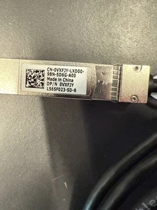 Dell 0VXFJY DAC SFP28 SFP+ 25Gb Cable 3m - Afbeelding 1 van 4