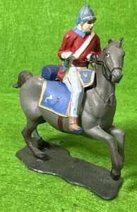 RARE! Minikin Toy Soldier ~ 1815 Mounted Dragoon Charging ~ IMP Japan {C} - Picture 1 of 9