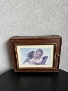 Scatola portagioie angelo vintage angeli bambino made in Italy portagioie - Foto 1 di 4