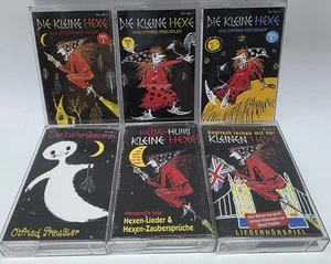 6× MC Kassette Otfried Preussler Die kleine Hexe Teil 1 2 3 .. Top ✅️ - Bild 1 von 4