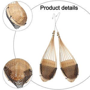 Sturdy Metal Hook Hanging Baskets for Small Plants and Orchid Displays - Picture 1 of 12