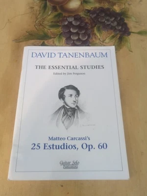 David Tanenbaum 25 Estudios От Carcassi Классическая Гитара Редкая Книга - Изображение 1 из 4