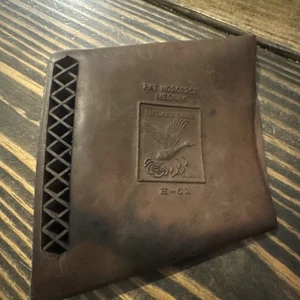 Vintage Upland Game Recoil Butt Pad H-61 Rifle Shotgun Slip On Removable Large - Picture 1 of 5