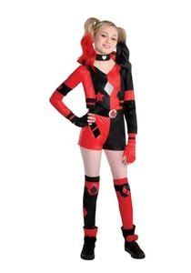 Party City Harley Quinn Costume for Girls - DC Comics Harley Costume Includes... - Picture 1 of 1