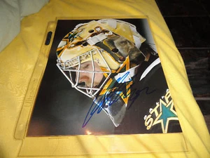 Dallas Stars Kari Lehtonen Autographed 8x10 Photo COA - Picture 1 of 1